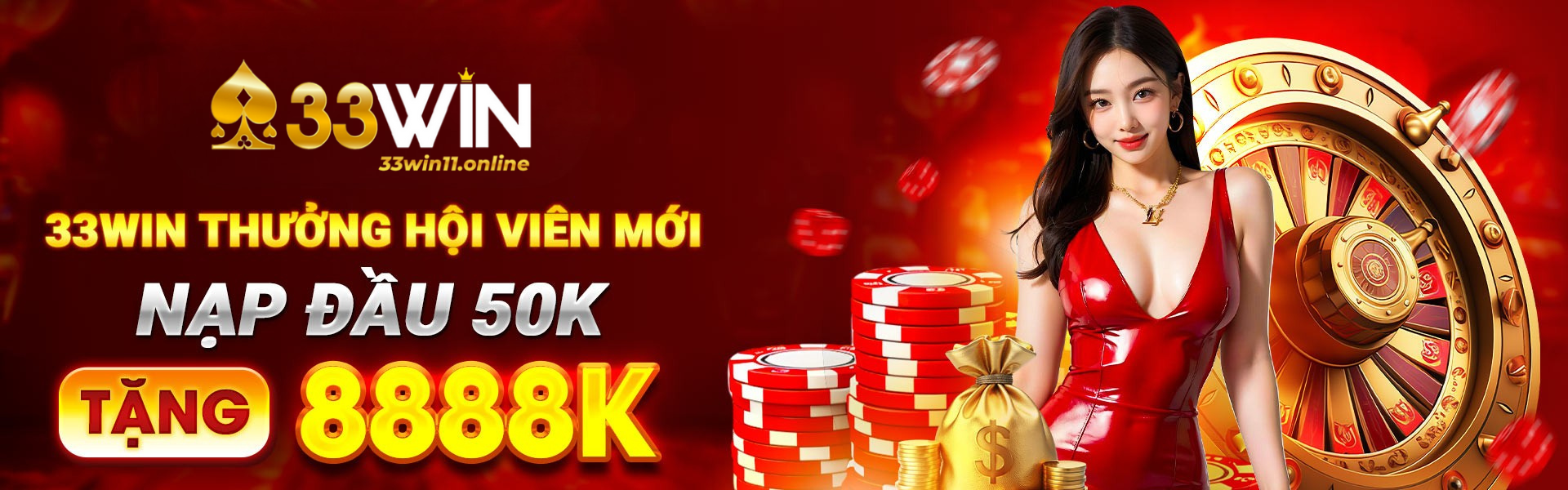 33Win Thuong Hoi Vien Moi Nap Dau 50K