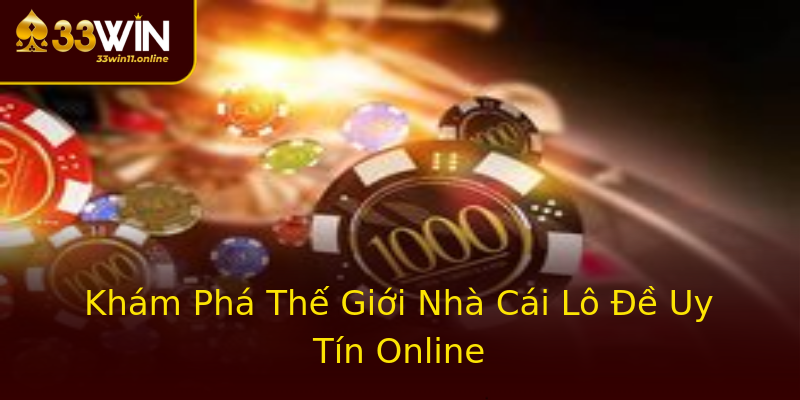 Khám Phá Thế Giới Nhà Cái Lô Đề Uy Tín Online Khám Phá Thế Giới Nhà Cái Lô Đề Uy Tín Online